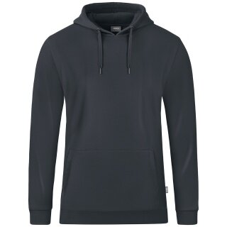 JAKO Freizeit Kapuzenpullover Hoodie Organic (Bio-Baumwolle) anthrazitgrau Jungen