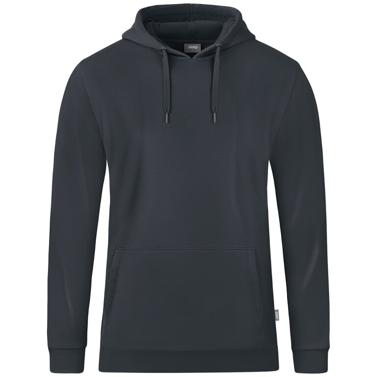 JAKO Freizeit Kapuzenpullover Hoodie Organic (Bio-Baumwolle) anthrazitgrau Jungen