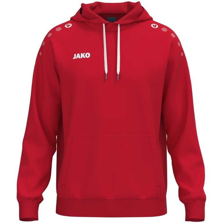 JAKO Kapuzenpullover One Sweat (Baumwolle-Mischung) rot Herren