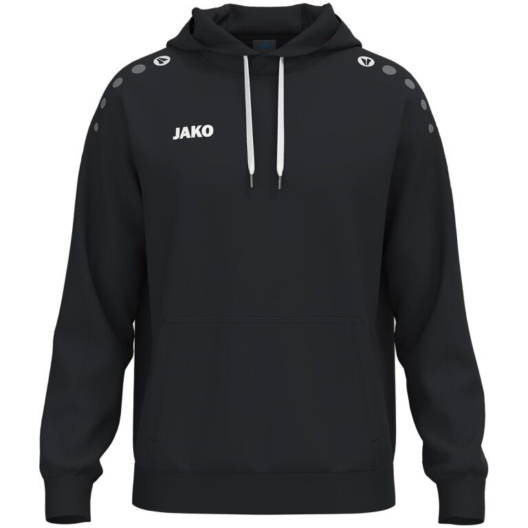 JAKO Kapuzenpullover One Sweat (Baumwolle-Mischung) schwarz Herren