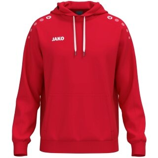 JAKO Kapuzenpullover One Sweat (Baumwolle-Mischung) rot Kinder