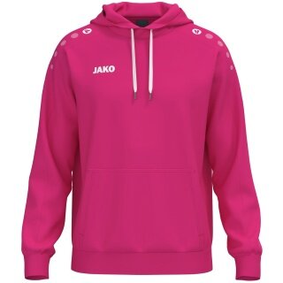 JAKO Kapuzenpullover One Sweat (Baumwolle-Mischung) pink Kinder