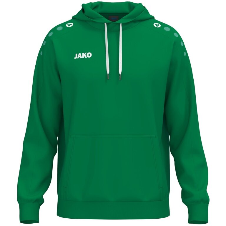 JAKO Kapuzenpullover One Sweat (Baumwolle-Mischung) grün Kinder