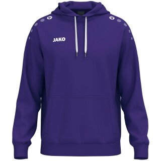 JAKO Kapuzenpullover One Sweat (Baumwolle-Mischung) violett Kinder