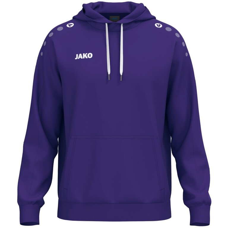 JAKO Kapuzenpullover One Sweat (Baumwolle-Mischung) violett Kinder