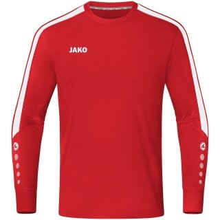 JAKO Sport-Langarmshirt TW-Trikot Power (Polyester-Interlock) rot Herren