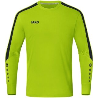 JAKO Sport-Langarmshirt TW-Trikot Power (Polyester-Interlock) neongrün Kinder