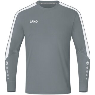 JAKO Sport-Langarmshirt TW-Trikot Power (Polyester-Interlock) dunkelgrau Herren