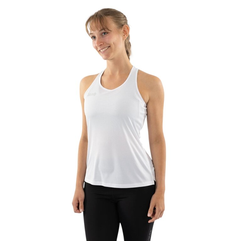 JAKO Lauf-Tanktop Light Flow (ärmellos) weiss Damen
