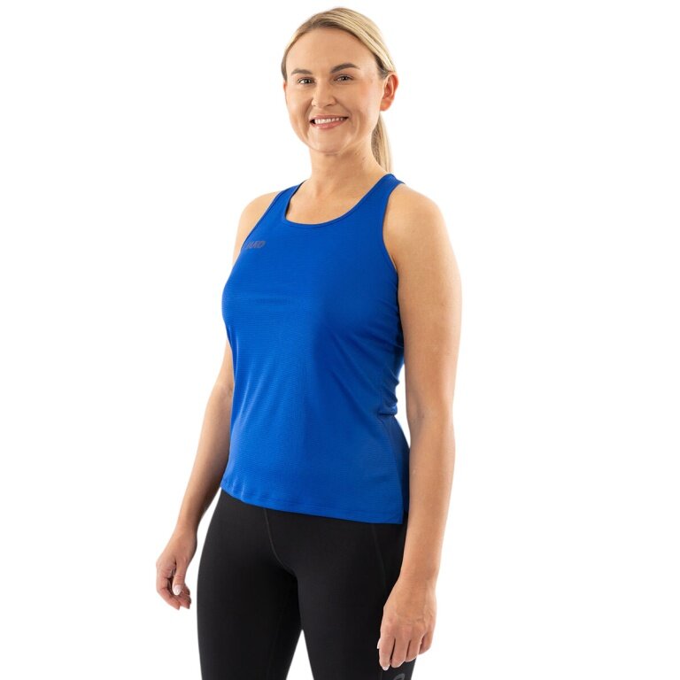 JAKO Lauf-Tanktop Light Flow (ärmellos) royalblau Damen