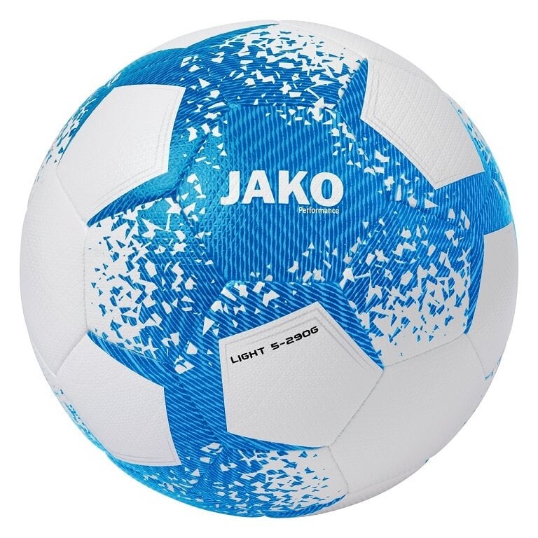 JAKO Freizeitball Lightball Performance (Größe 5-290g) weiss/blau - 1 Ball