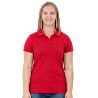 JAKO Freizeit-Polo Doubletex (Polyester/Baumwolle) rot Damen