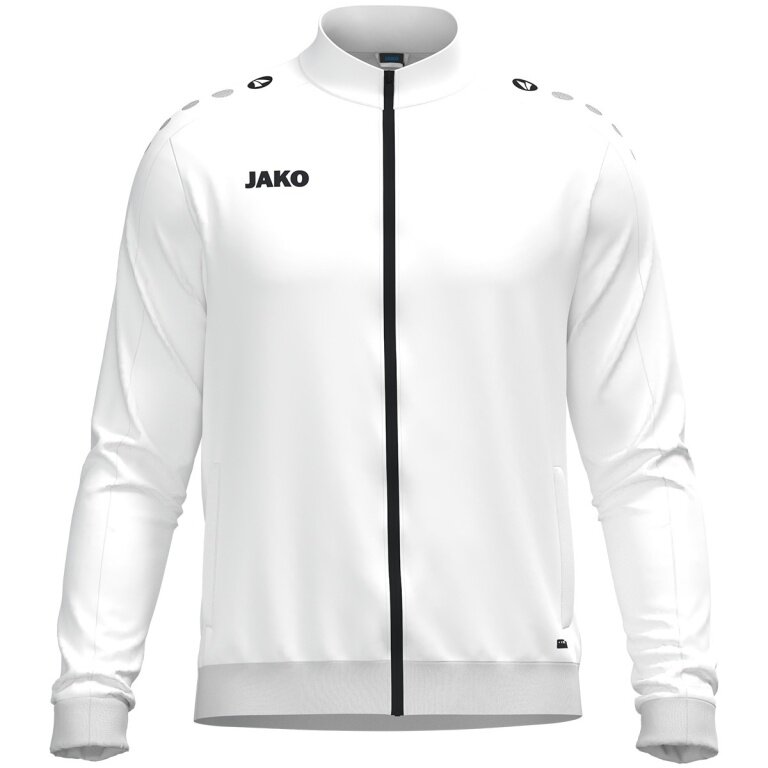 JAKO Polyesterjacke One (100% rec. Polyester) weiss Herren