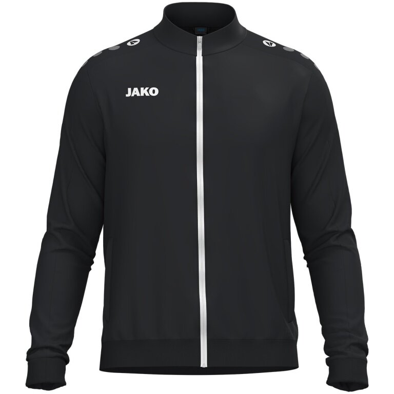 JAKO Polyesterjacke One (100% rec. Polyester) schwarz Kinder