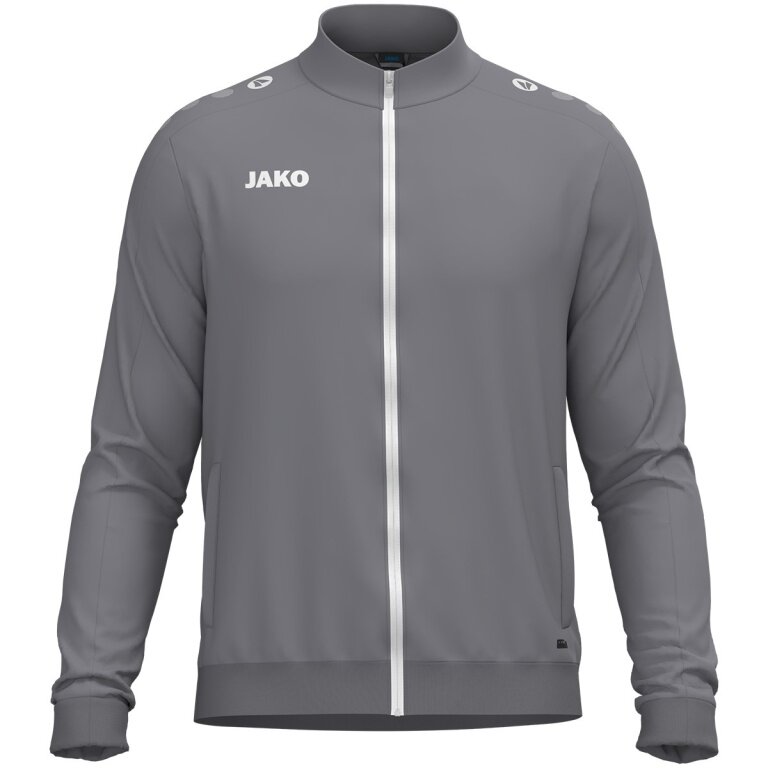 JAKO Polyesterjacke One (100% rec. Polyester) grau Herren