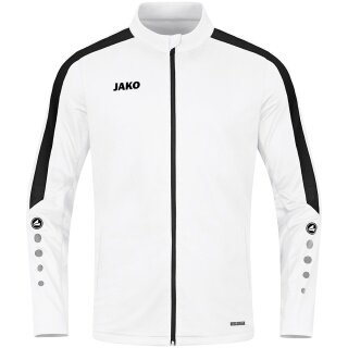 JAKO Polyesterjacke Power (100% rec. Polyester) weiss Kinder