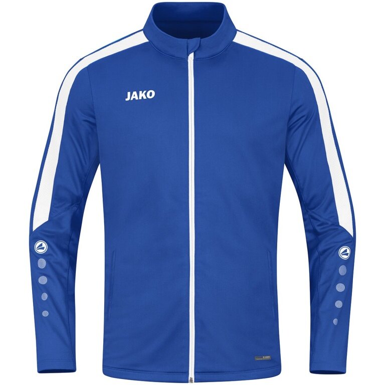 JAKO Polyesterjacke Power (100% rec. Polyester) royalblau Kinder