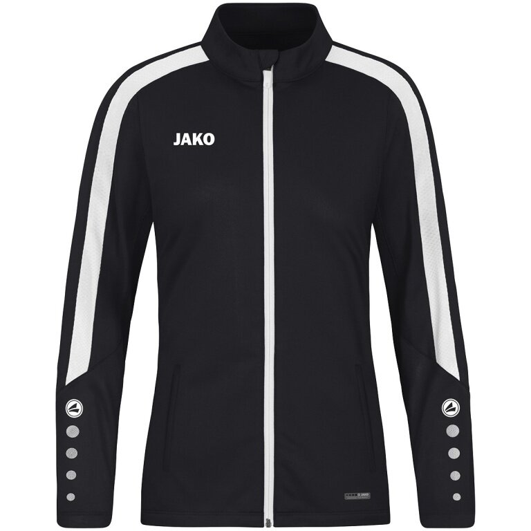 JAKO Polyesterjacke Power (100% rec. Polyester) schwarz Damen