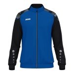 JAKO Polyesterjacke Sonic (100% rec. Polyester, moderner Look) royalblau/schwarz Kinder
