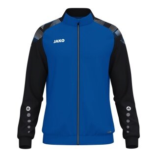 JAKO Trainingsjacke (Polyester) Sonic (100% rec. Polyester, moderner Look) royalblau/schwarz Herren
