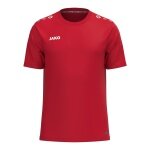 JAKO Sport-Shirt One (100%rec. Polyester, atmungsaktiv) rot Damen