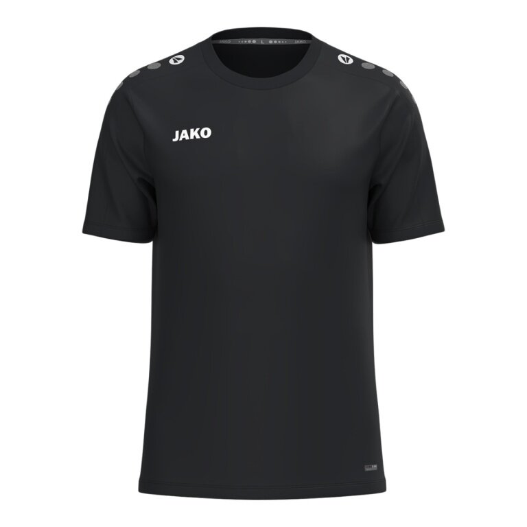 JAKO Sport-Shirt One (100%rec. Polyester, atmungsaktiv) schwarz Damen
