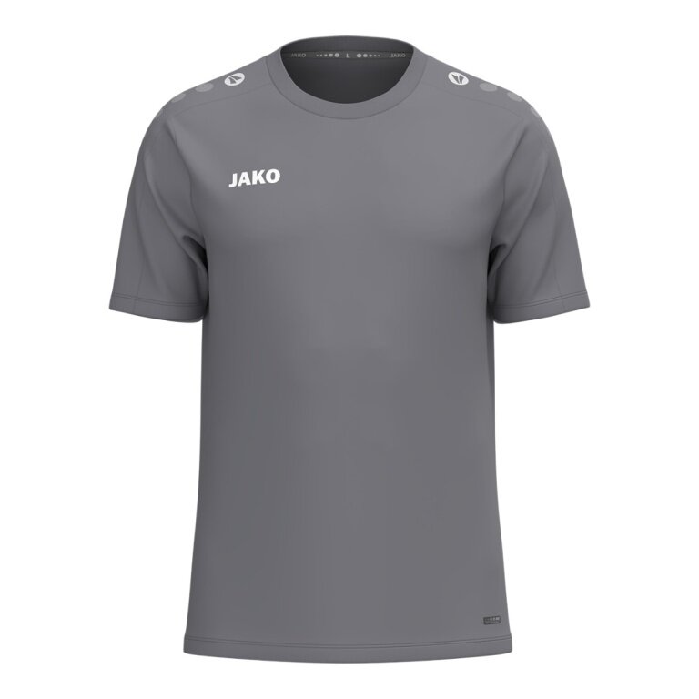 JAKO Sport-Shirt One (100%rec. Polyester, atmungsaktiv) grau Damen