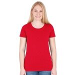 JAKO Freizeit-Shirt Organic Stretch (Bio-Baumwolle) rot Damen