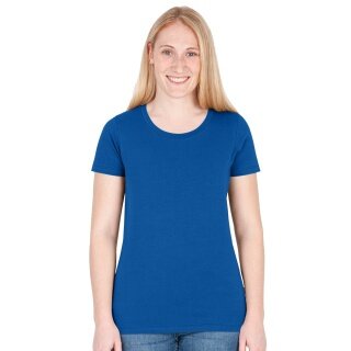 JAKO Freizeit-Shirt Organic Stretch (Bio-Baumwolle) royalblau Damen