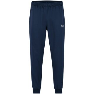 JAKO Sport-Freizeithose Retro (Stretch-Micro-Twill) lang marineblau Herren