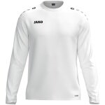 JAKO Sport-Langarmshirt Sweat One (Polyester-Fleece) weiss Herren