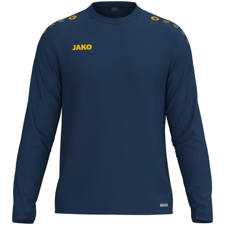 JAKO Sport-Langarmshirt Sweat One (Polyester-Fleece) navyblau Herren