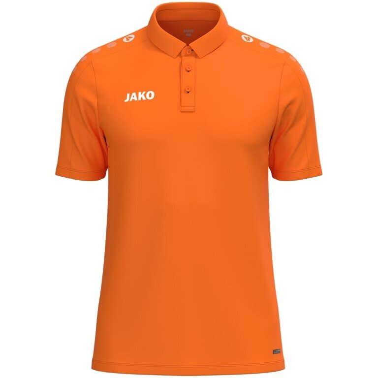 JAKO Sport-Polo One (Polyester-Mini-Piquet) orange Herren