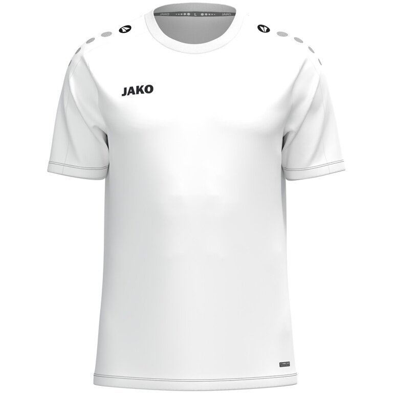 JAKO Sport-Tshirt One (Polyester-Eyelet) weiss Herren
