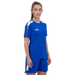 JAKO Sport-Shirt Trikot Power (Polyester-Interlock, strapazierfähig) royalblau Damen