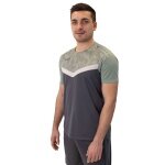 JAKO Sport-Tshirt Iconic (Polyester-Micro-Mesh) anthrazitgrau/mintgrün Herren