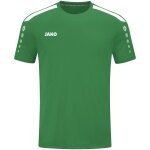 JAKO Sport-Tshirt Trikot Power (Polyester-Interlock, strapazierfähig) grün Kinder