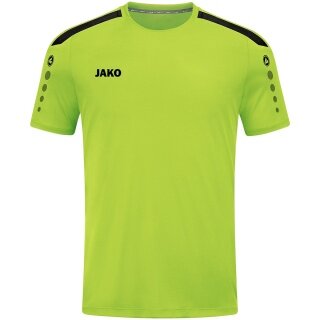 JAKO Sport-Tshirt Trikot Power (Polyester-Interlock, strapazierfähig) neongrün Kinder