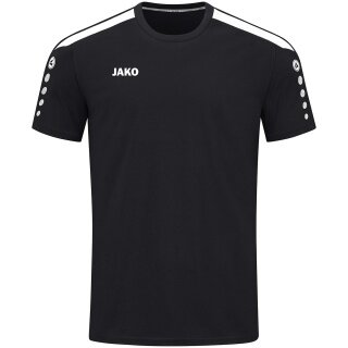 JAKO Sport-Tshirt Power (strapazierfähig, angenehmes Tragegefühl) schwarz Kinder