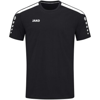 JAKO Sport-Tshirt Power (strapazierfähig, angenehmes Tragegefühl) schwarz Kinder