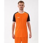 JAKO Sport-Tshirt Trikot Iconic (Polyester-Interlock) orange/schwarz Herren
