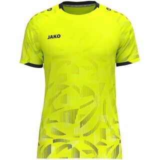 JAKO Sport-Tshirt Trikot Sonic KA (schnelltrocknend, strapazierfähig) gelb/schwarz/weiss Herren