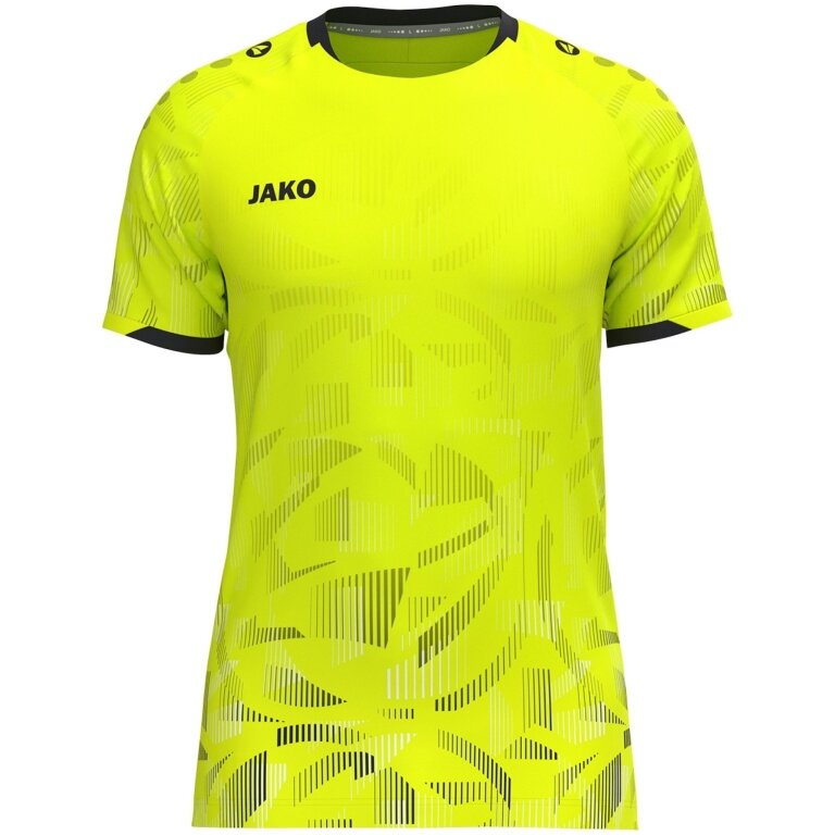 JAKO Sport-Tshirt Trikot Sonic KA (schnelltrocknend, strapazierfähig) gelb/schwarz/weiss Kinder