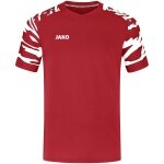 JAKO Sport-Tshirt Trikot Wild (Polyester-Stretch-Jersey) rot/weiss Herren