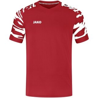 JAKO Sport-Tshirt Trikot Wild (Polyester-Stretch-Jersey) rot/weiss Herren
