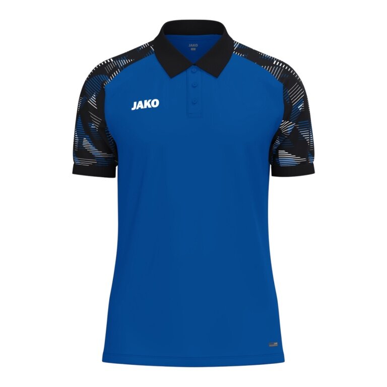 JAKO Sport-Polo Sonic (leicht, atmungsaktiv) royalblau/schwarz Herren