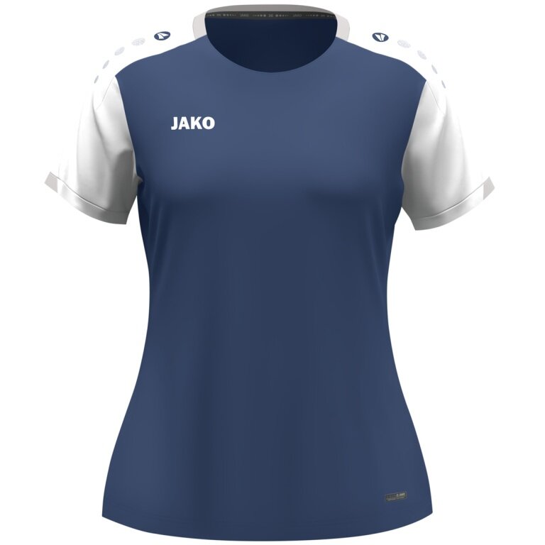 JAKO Sport-Shirt Dynamic (100% rec.Polyester) marineblau/weiss/mintgrün Damen