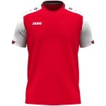 JAKO Sport-Tshirt Dynamic (100% rec.Polyester) rot/weiss/dunkelrot Kinder