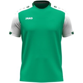 JAKO Sport-Tshirt Dynamic (100% rec.Polyester) grün/weiss/dunkelgrün Kinder