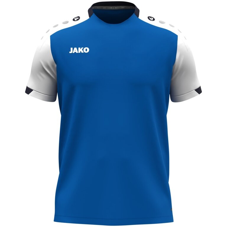 JAKO Sport-Tshirt Dynamic (100% rec.Polyester) royalblau/weiss/marineblau Kinder